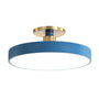 LED Deckenleuchte | Rund Stilvoll Vielseitig Skandinavisch Langlebig-Blau-30cm-Luzern Mode