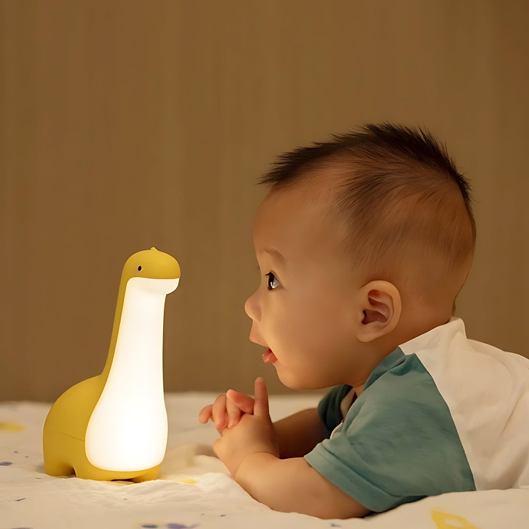 Dino Nachtlicht | LED Langlebig Wiederaufladbar Stimmungsvolles Silikon Niedlich-Luzern Mode