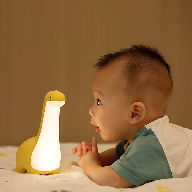 Dino Nachtlicht | LED Langlebig Wiederaufladbar Stimmungsvolles Silikon Niedlich-Luzern Mode
