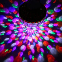 Disco-Lampe | Rotierend | LED | Farbig | Anpassbar | Stecker-Luzern Mode