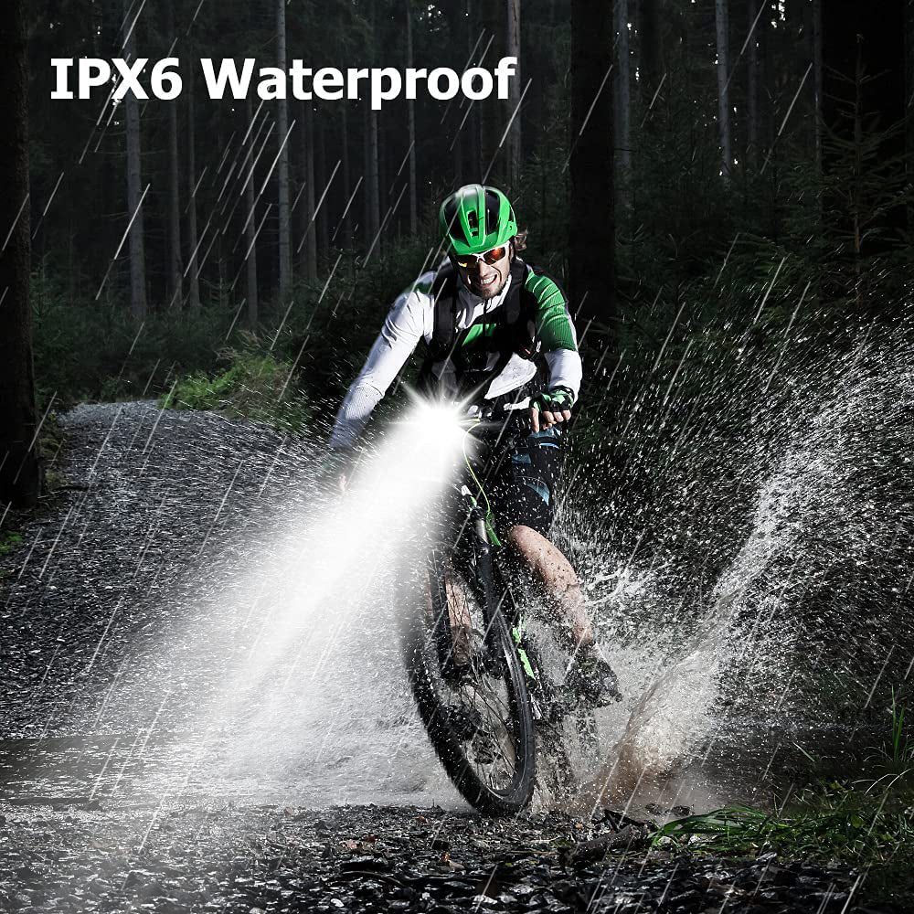 LED-Fahrradlicht | Powerbank | Hell | 6000 Lumen | USB-C | Wiederaufladbar | Vielseitig-Luzern Mode