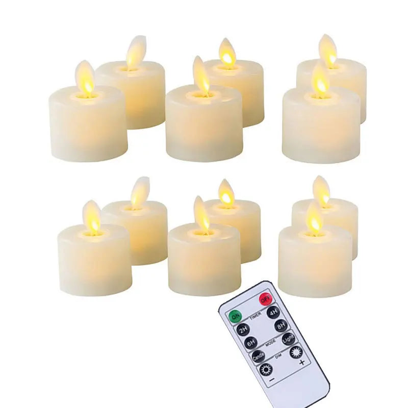 LED Kerzenset | Sicher | Stimmungsvolles Licht | Realistisch | Vielseitig | Stilvoll-Luzern Mode