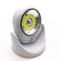 LED-Lampe | Weiß | Rund | Bewegungssensor | Selbstklebend | Batterien-Luzern Mode