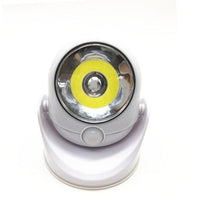 LED-Lampe | Weiß | Rund | Bewegungssensor | Selbstklebend | Batterien-Luzern Mode