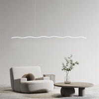 LED-Pendelleuchte | Modern Wellenlinien Stilvoll Langlebig Dimmbar-Luzern Mode