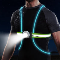 LED Laufweste Reflektierend für Sport und Outdoor Sicherheit-Luzern Mode