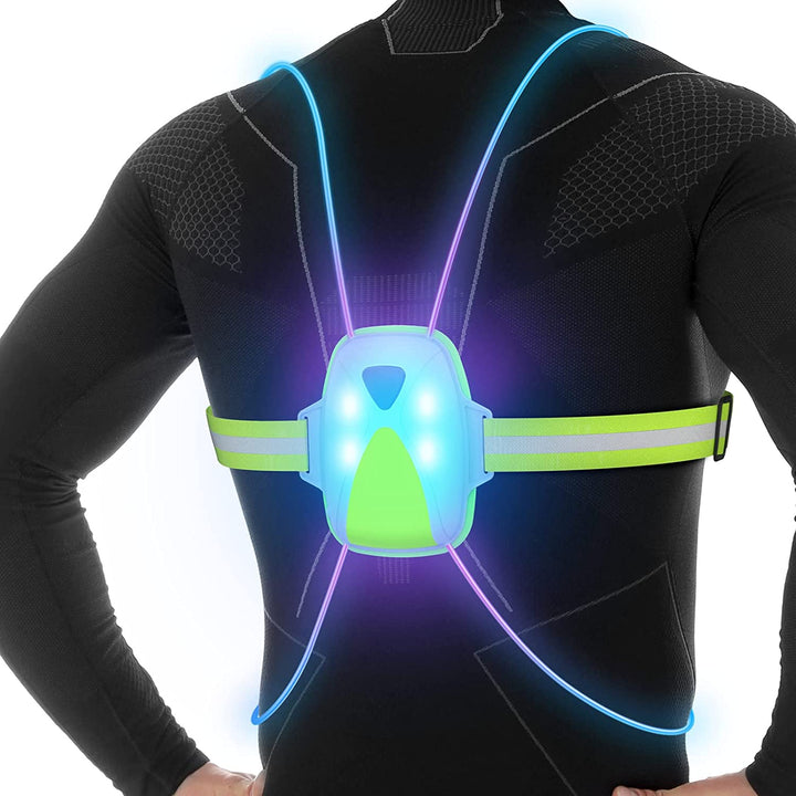 LED Laufweste Reflektierend für Sport und Outdoor Sicherheit-Luzern Mode