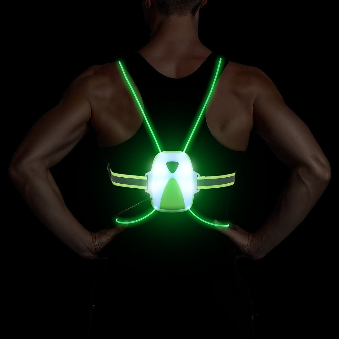 LED Laufweste Reflektierend für Sport und Outdoor Sicherheit-Luzern Mode