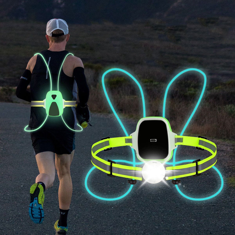 LED Laufweste Reflektierend für Sport und Outdoor Sicherheit-Luzern Mode