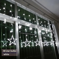 LED-Lichterkette | Sterne Stimmungsvolle Beleuchtung Langlebig Einstellbar Vielseitig-Luzern Mode
