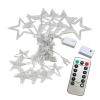 LED-Lichterkette | Sterne Stimmungsvolle Beleuchtung Langlebig Einstellbar Vielseitig-Luzern Mode