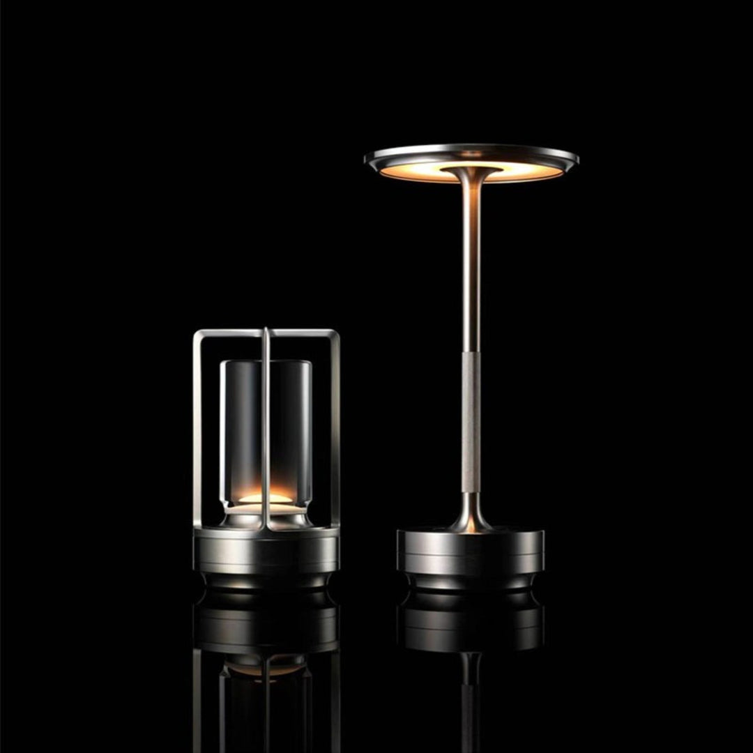 Tischlampe | Japanischer Stil | LED | Kabellos | Einfarbig | Touch-Bedienung-Luzern Mode