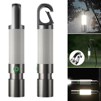 Taschenlampe | Mehrfarbig Verstellbar Hell LED Langlebig USB-C Magnet-Luzern Mode