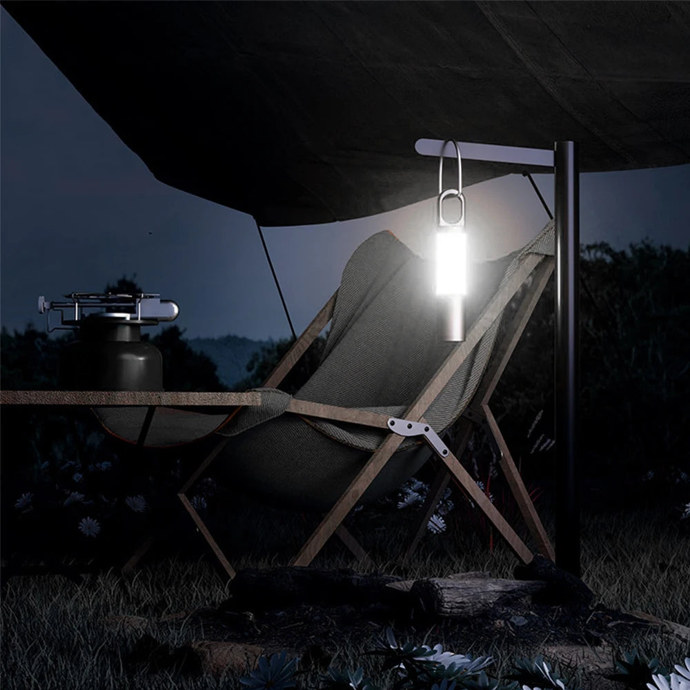 Taschenlampe | Mehrfarbig Verstellbar Hell LED Langlebig USB-C Magnet-Luzern Mode
