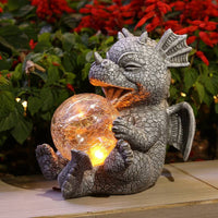 Drachenlampe | Niedlich | Kugel | LED | Innen | Kunstharz | USB | Energieeffizient-Luzern Mode