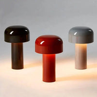 LED Tischlampe | Unifarben | Dimmbar | Langlebig | Wiederaufladbar | Modern | Pilzform-Luzern Mode