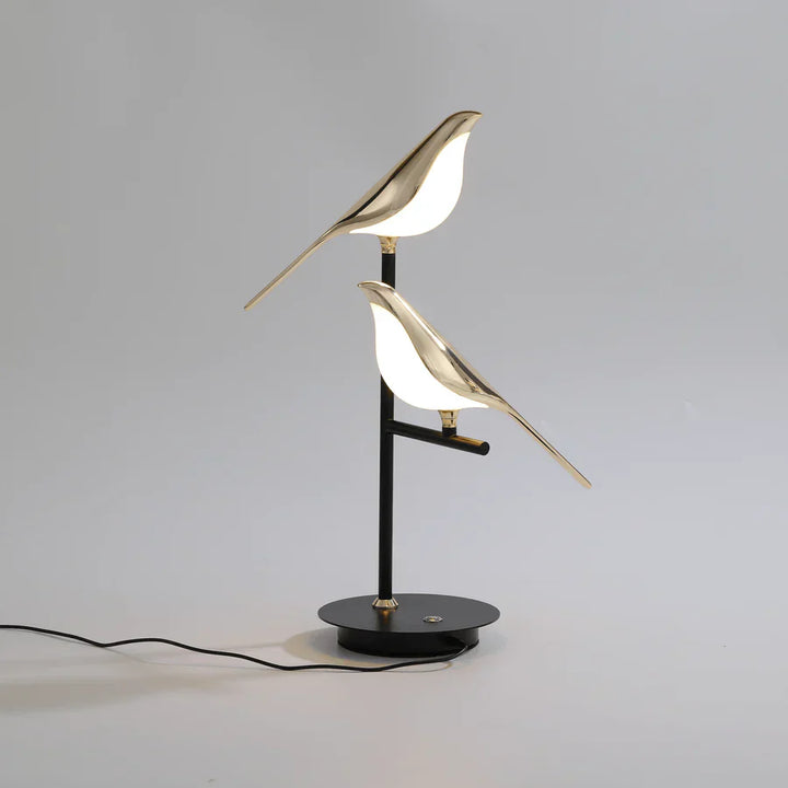 Tischlampe mit Vogel-Design | LED | Verstellbar | Nachhaltig | Sparsam-Luzern Mode