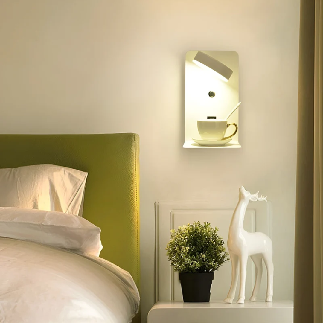 LED-Wandlampe | Wiederaufladbar Vielseitig Stilvoll Modern USB-Anschluss Energiesparend-Luzern Mode