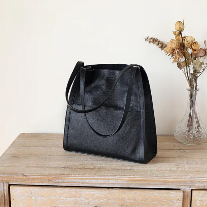 Luxuriöse Damen Lederhandtasche mit großem Stauraum-Luzern Mode