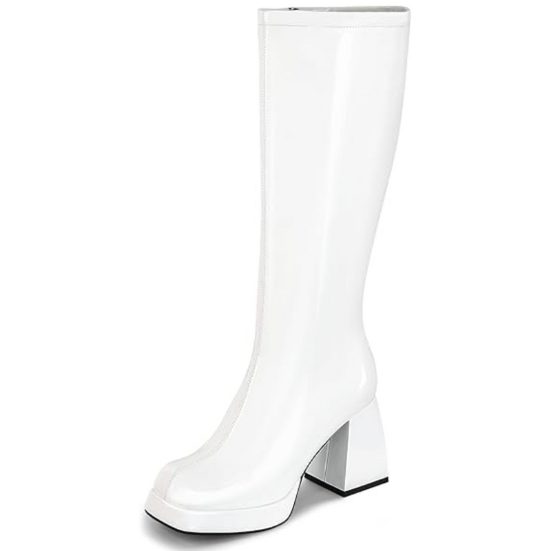 Damen Stiefel Hoch Absatz - Elegante Lederstiefel Online-Luzern Mode