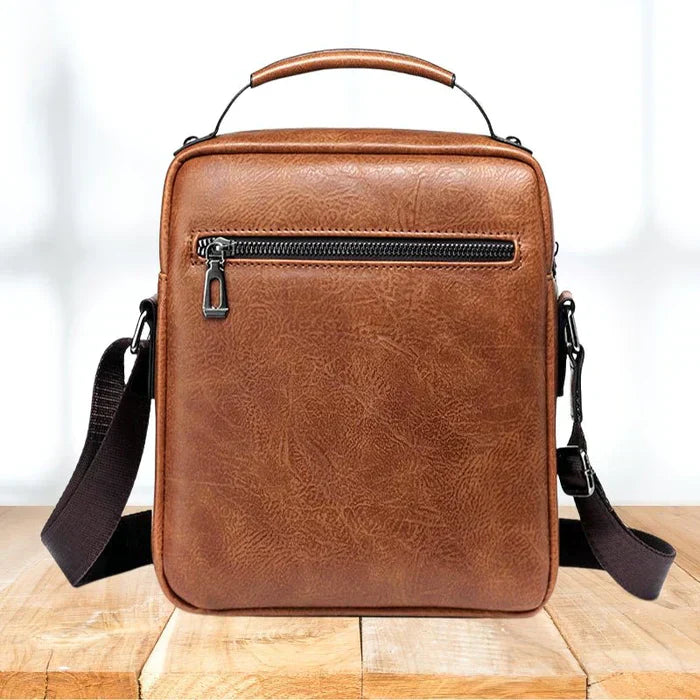 Hochwertige Leder Schultertasche für Herren - Modern & Stilvoll-Luzern Mode
