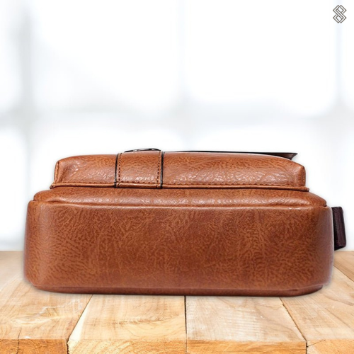 Hochwertige Leder Schultertasche für Herren - Modern & Stilvoll-Luzern Mode