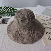 Retro Sommerhut Damen | Flaches Design | Leicht fallend | Lässig & Bequem-C-Luzern Mode