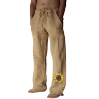 Sommerhose Herren | Leinen | Locker & bequem | Freizeit | Yoga | Alltag-Luzern Mode