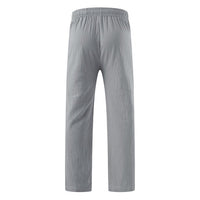 Sommerhose Herren | Leinen | Locker & bequem | Freizeit | Yoga | Alltag-Luzern Mode