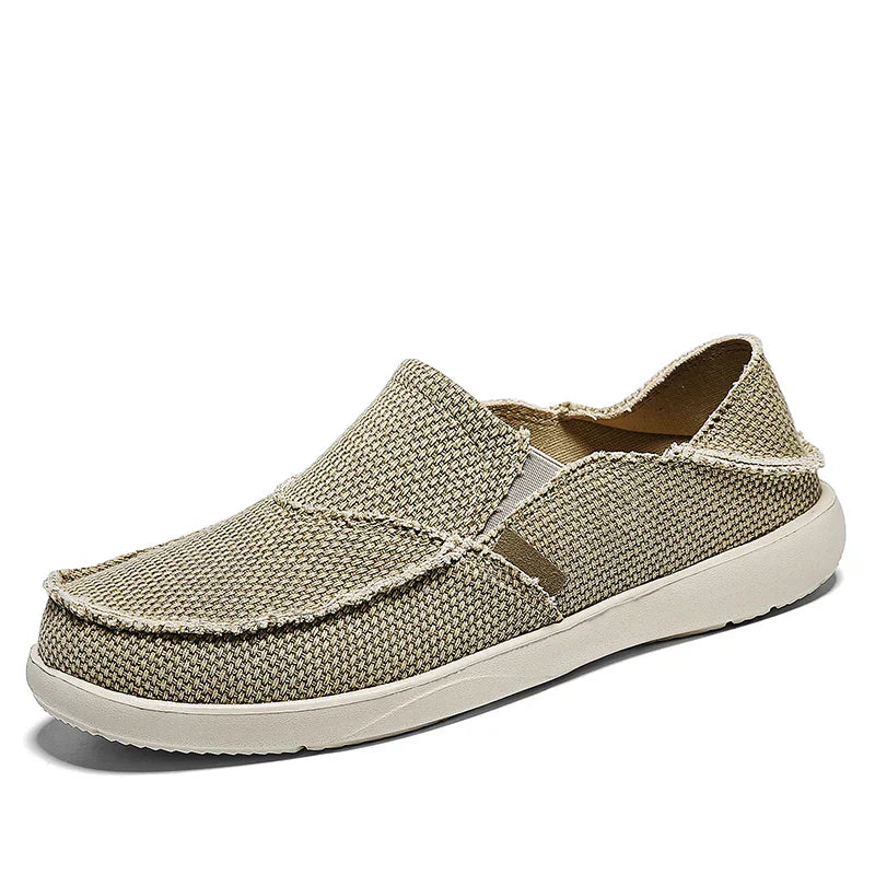 Trendige Sommer Slipper Herren | Atmungsaktive Schuhe | Rutschfeste Espadrilles-Luzern Mode