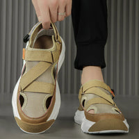 Sommerschuhe EVA Unisex | Atmungsaktive Schlappen | Leicht | Sommerlook | Strand-Beige-36-Luzern Mode