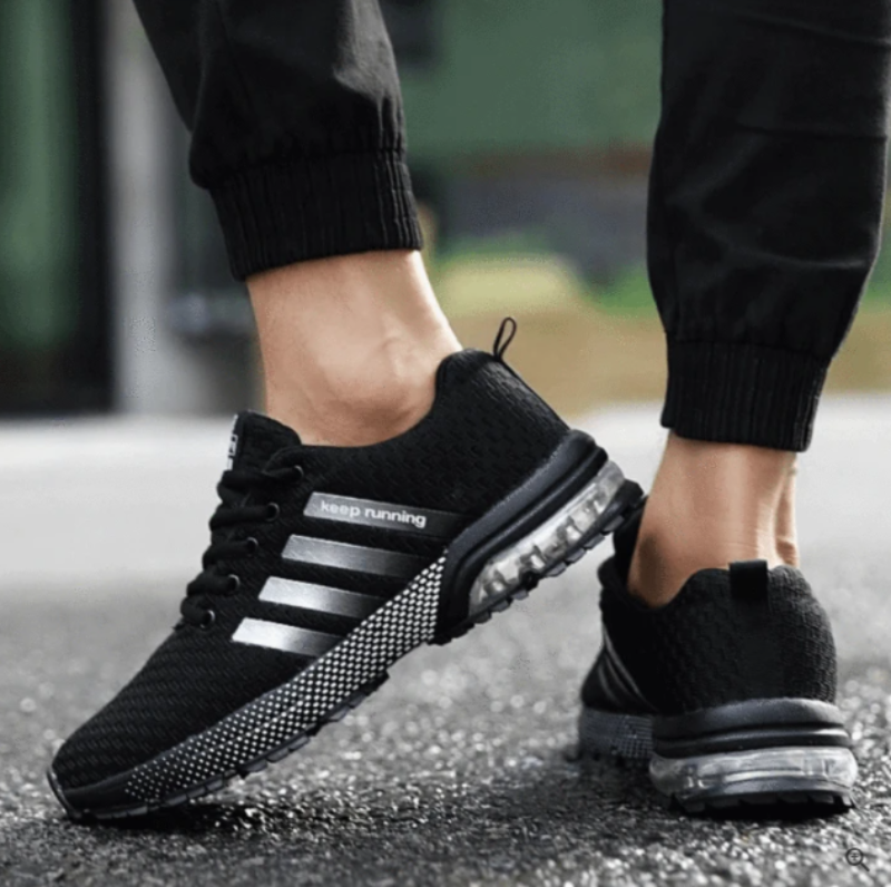 Herren Laufschuhe mit Luftpolstersohle für Komfort-Luzern Mode