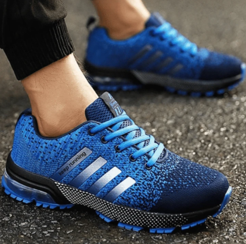 Herren Laufschuhe mit Luftpolstersohle für Komfort-Luzern Mode