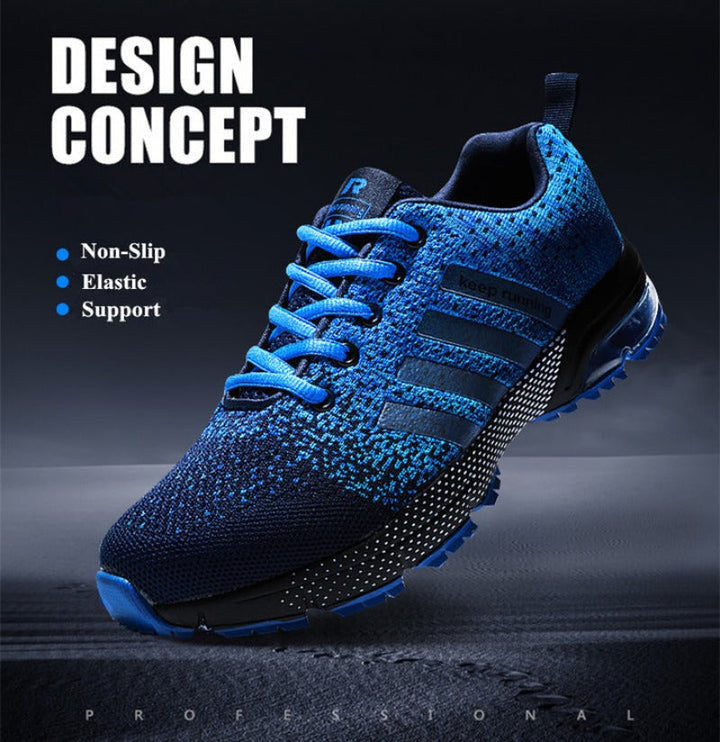 Herren Laufschuhe mit Luftpolstersohle für Komfort-Luzern Mode