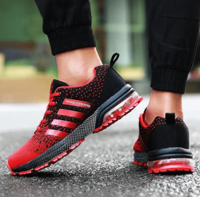 Herren Laufschuhe mit Luftpolstersohle für Komfort-Luzern Mode