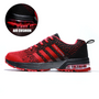 Herren Laufschuhe mit Luftpolstersohle für Komfort-Rot-38-Luzern Mode