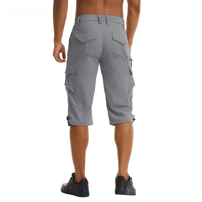 Herren Cargoshorts Outdoor Sommer | Knielang & atmungsaktiv | Leicht & schnelltrocknend-Luzern Mode