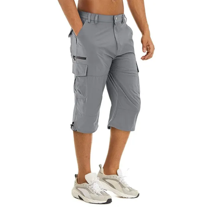 Herren Cargoshorts Outdoor Sommer | Knielang & atmungsaktiv | Leicht & schnelltrocknend-Luzern Mode