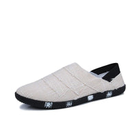 Espadrilles Herren | Canvas Obermaterial | Hennepzool | leicht | atmungsaktiv | beige-Luzern Mode