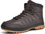 Herren Wanderschuhe rutschfest wasserdicht Outdoor Stiefel-Dunkelbraun-40-Luzern Mode