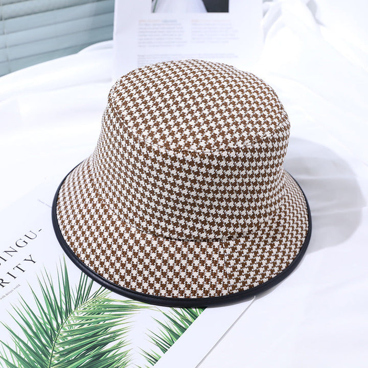Damen Sommerhut | Stoff Bucket Hat | Leicht & Atmungsaktiv | Für Urlaub & Alltag-Kaffee-Einheitsgröße-Luzern Mode
