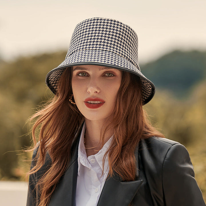 Damen Sommerhut | Stoff Bucket Hat | Leicht & Atmungsaktiv | Für Urlaub & Alltag-Luzern Mode