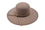 Damen Sommerhut bequem | Bucket Hat UV-Schutz | Leichter Hut für sonnige Tage-Braun-Luzern Mode