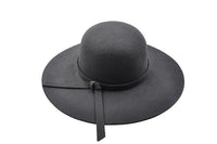Damen Sommerhut bequem | Bucket Hat UV-Schutz | Leichter Hut für sonnige Tage-Dunkelgrau-Luzern Mode