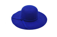 Damen Sommerhut bequem | Bucket Hat UV-Schutz | Leichter Hut für sonnige Tage-Royalblau-Luzern Mode