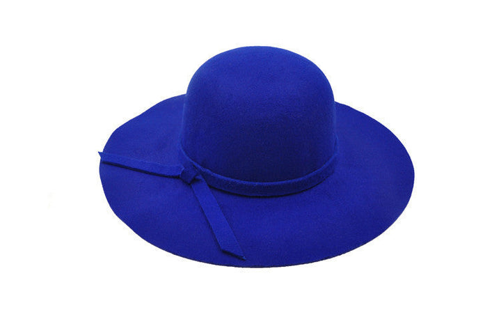 Damen Sommerhut bequem | Bucket Hat UV-Schutz | Leichter Hut für sonnige Tage-Royalblau-Luzern Mode