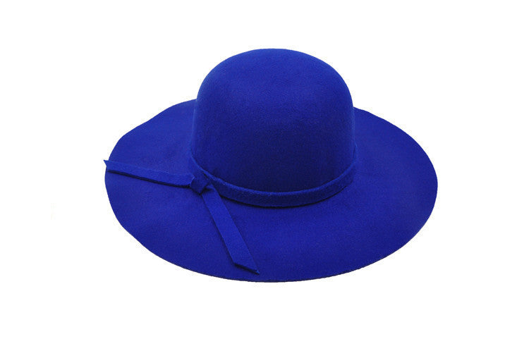 Damen Sommerhut bequem | Bucket Hat UV-Schutz | Leichter Hut für sonnige Tage-Royalblau-Luzern Mode