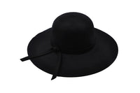 Damen Sommerhut bequem | Bucket Hat UV-Schutz | Leichter Hut für sonnige Tage-Schwarz-Luzern Mode
