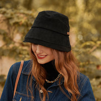 Sommerhut Damen leicht | Bucket Hat mit Nahtdesign | Schlichter Sonnenhut Style-Luzern Mode