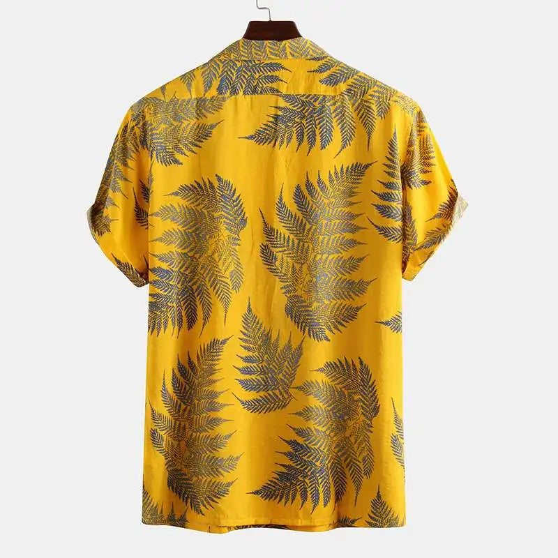 Leichtes Herren-Sommerhemd mit modernem Schnitt – Jaxon